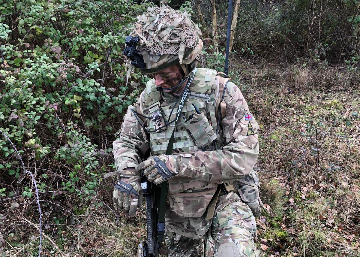 1, 3 and 5 Companys, Royal Anglian Regiment (Army Reserve), came together to train under direction of Warrant Officer Class Two Howe and Warrant Officer Class Two Butcher. They covered a range of objectives up to Platoon level skills. This was an opportunity to consolidate skills from Exercise RHINO HEART 25 and introduce or revise skills required for the Battalions Overseas Training Exercise, taking place in Denmark in October. The training took place at Rock Barracks in Woodbridge, which offers unorthodox training opportunities on the now abandoned airfield. Raids were the focus alongside key CIS capabilities with additional Individual Training Requirements being completed.