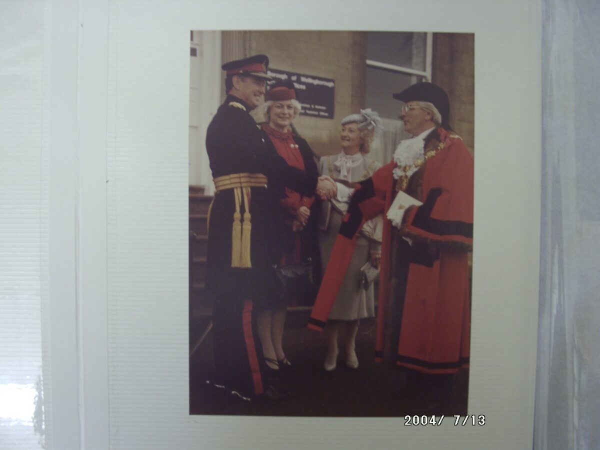 Photo album 1st East Anglian Regiment, Presentation of Colours 30 June 1963.