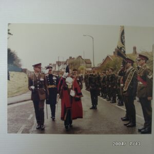 Photo album 1st East Anglian Regiment, Presentation of Colours 30 June 1963. Photo album 1st East Anglian Regiment, Presentation of Colours 30 June 1963.