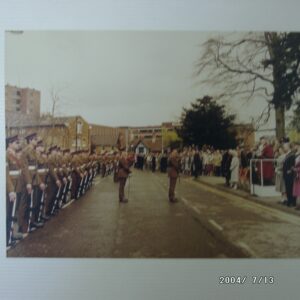 Photo album 1st East Anglian Regiment, Presentation of Colours 30 June 1963.