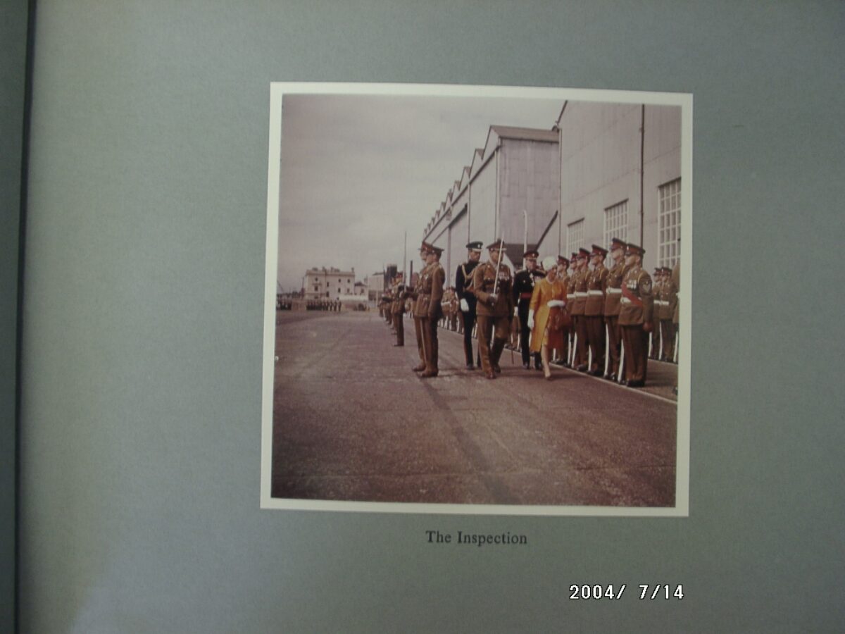 3rd Battalion (The Pompadours) Royal Anglian Regiment 1970-1980 scrap book