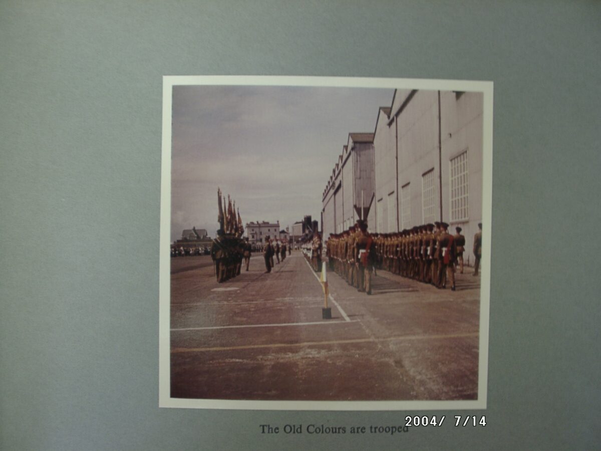 3rd Battalion (The Pompadours) Royal Anglian Regiment 1970-1980 scrap book