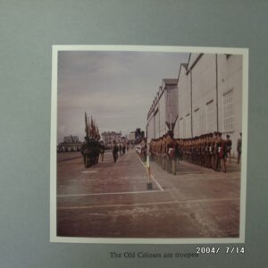 3rd Battalion (The Pompadours) Royal Anglian Regiment 1970-1980 scrap book