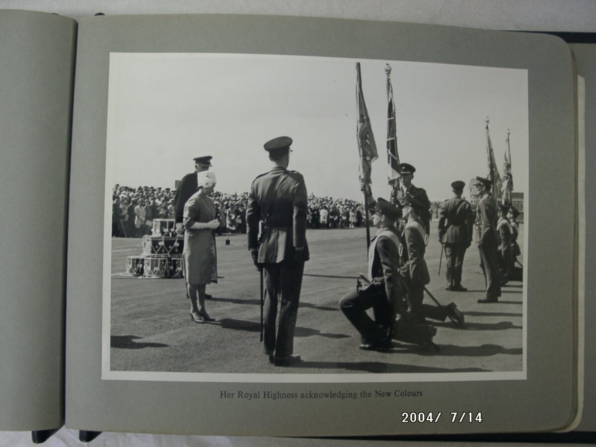 3rd Battalion (The Pompadours) Royal Anglian Regiment 1970-1980 scrap book