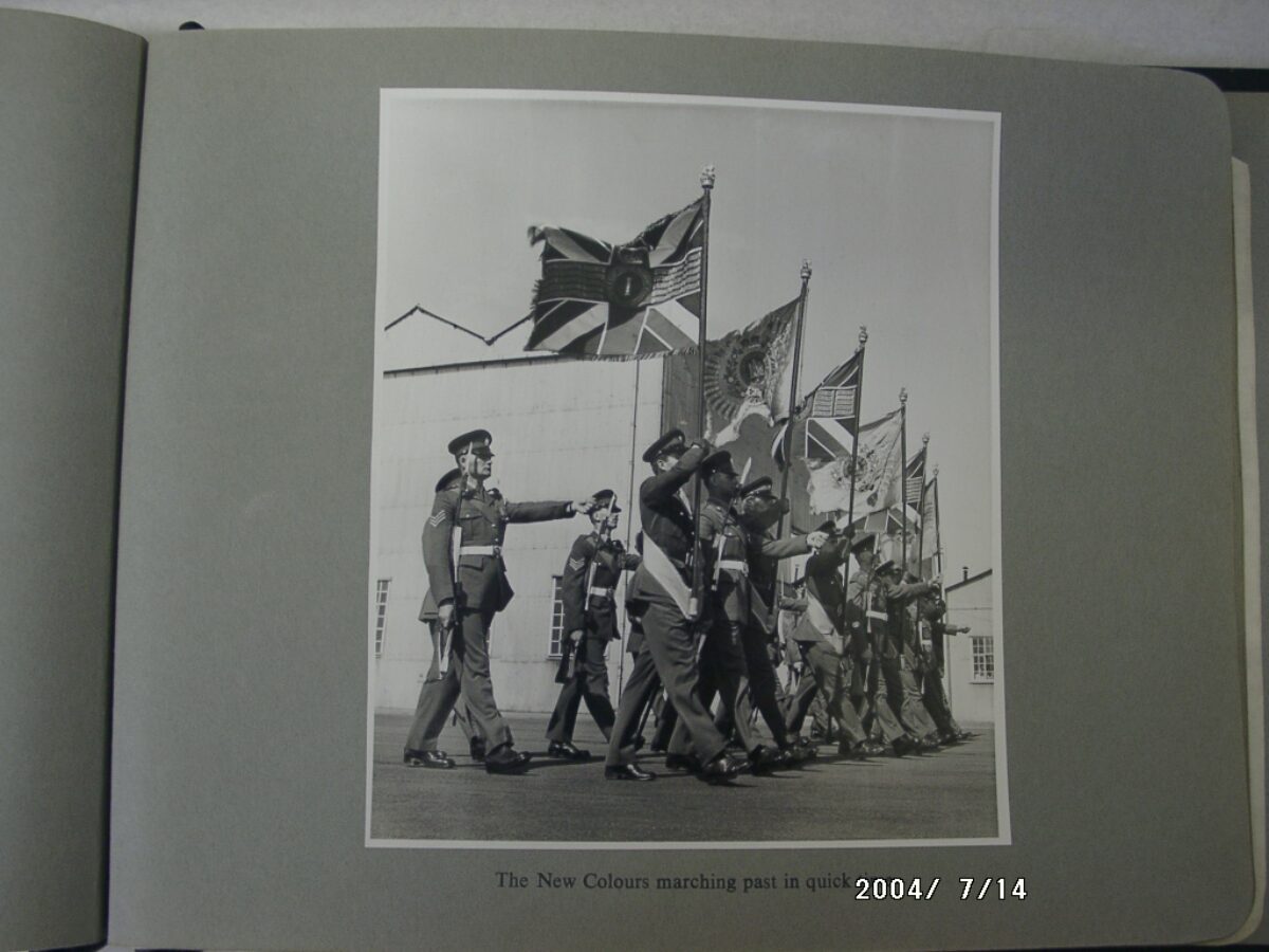 3rd Battalion (The Pompadours) Royal Anglian Regiment 1970-1980 scrap book