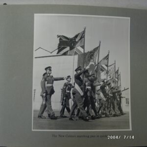 3rd Battalion (The Pompadours) Royal Anglian Regiment 1970-1980 scrap book