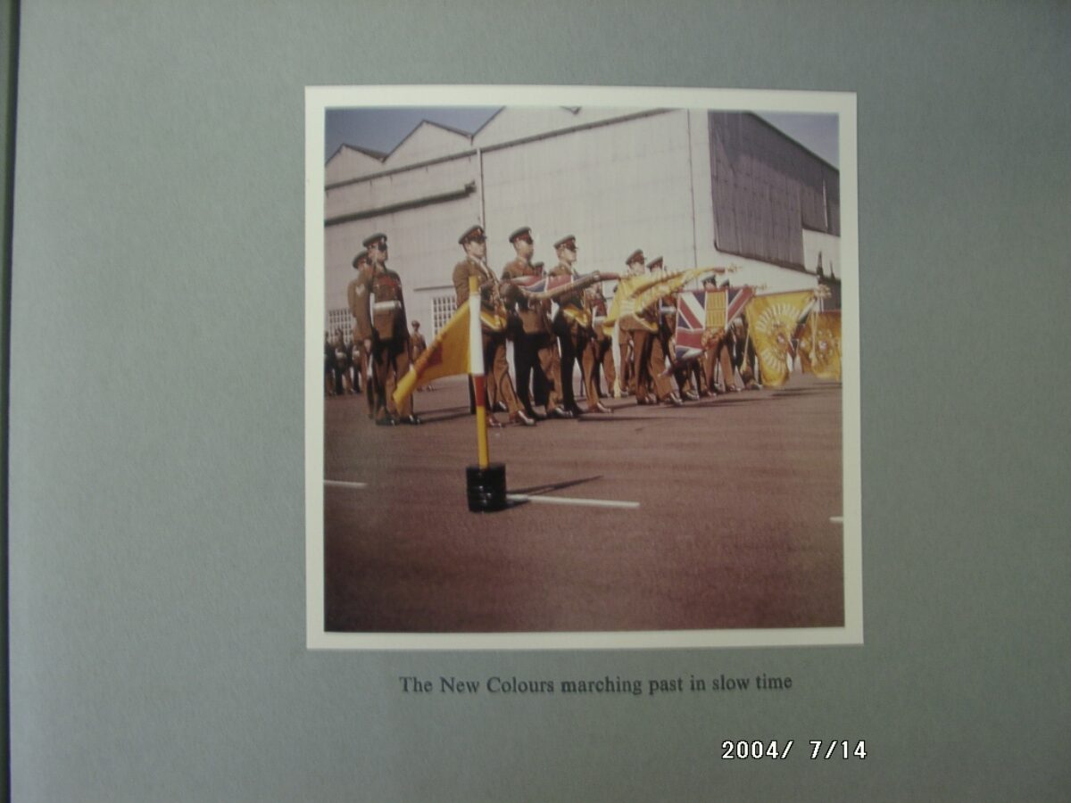 3rd Battalion (The Pompadours) Royal Anglian Regiment 1970-1980 scrap book