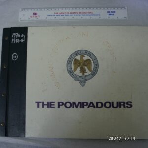 3rd Battalion (The Pompadours) Royal Anglian Regiment 1970-1980 scrap book