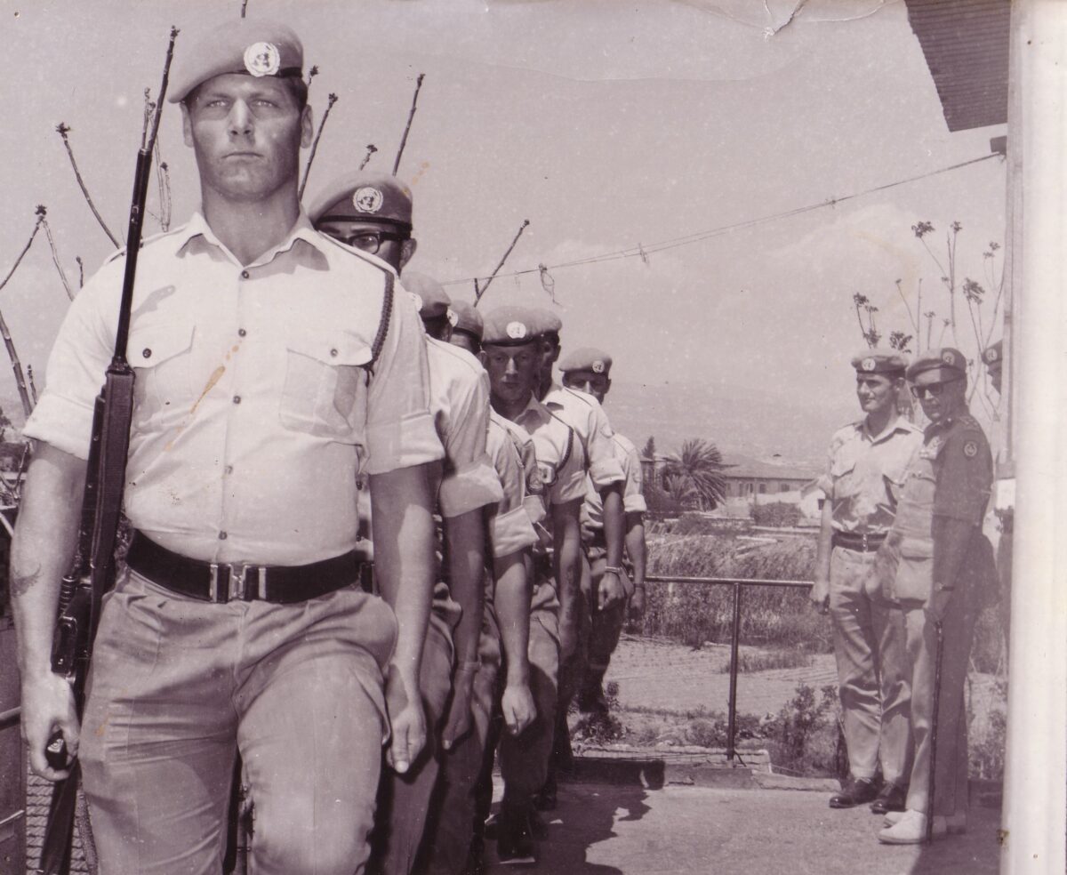 3rd Battalion, Royal Anglian Regiment in Cyprus in 1976.