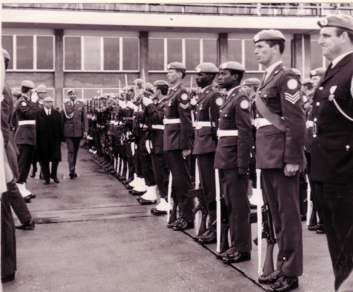 3rd Battalion, Royal Anglian Regiment in Cyprus in 1976.