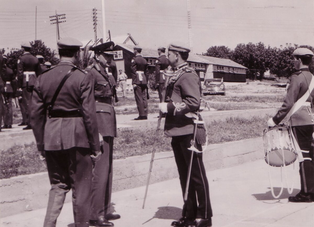 3rd Battalion, Royal Anglian Regiment in Cyprus in 1976.