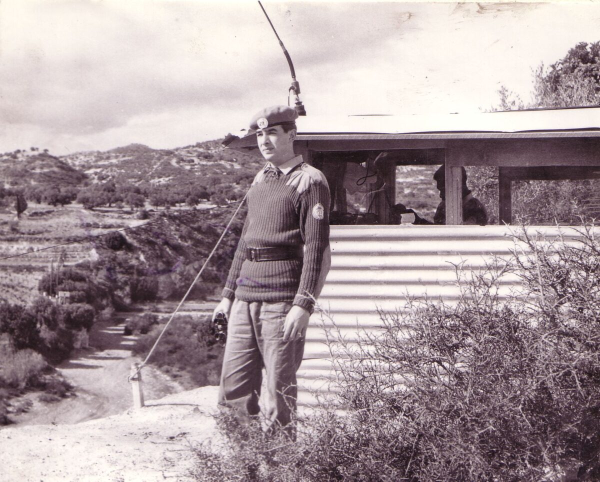 3rd Battalion, Royal Anglian Regiment in Cyprus in 1976.