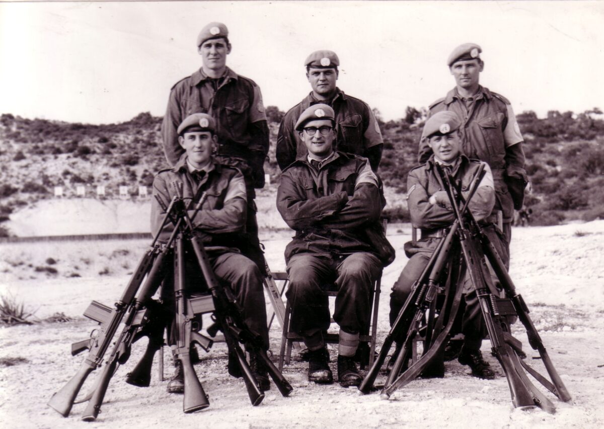 3rd Battalion, Royal Anglian Regiment in Cyprus in 1976.