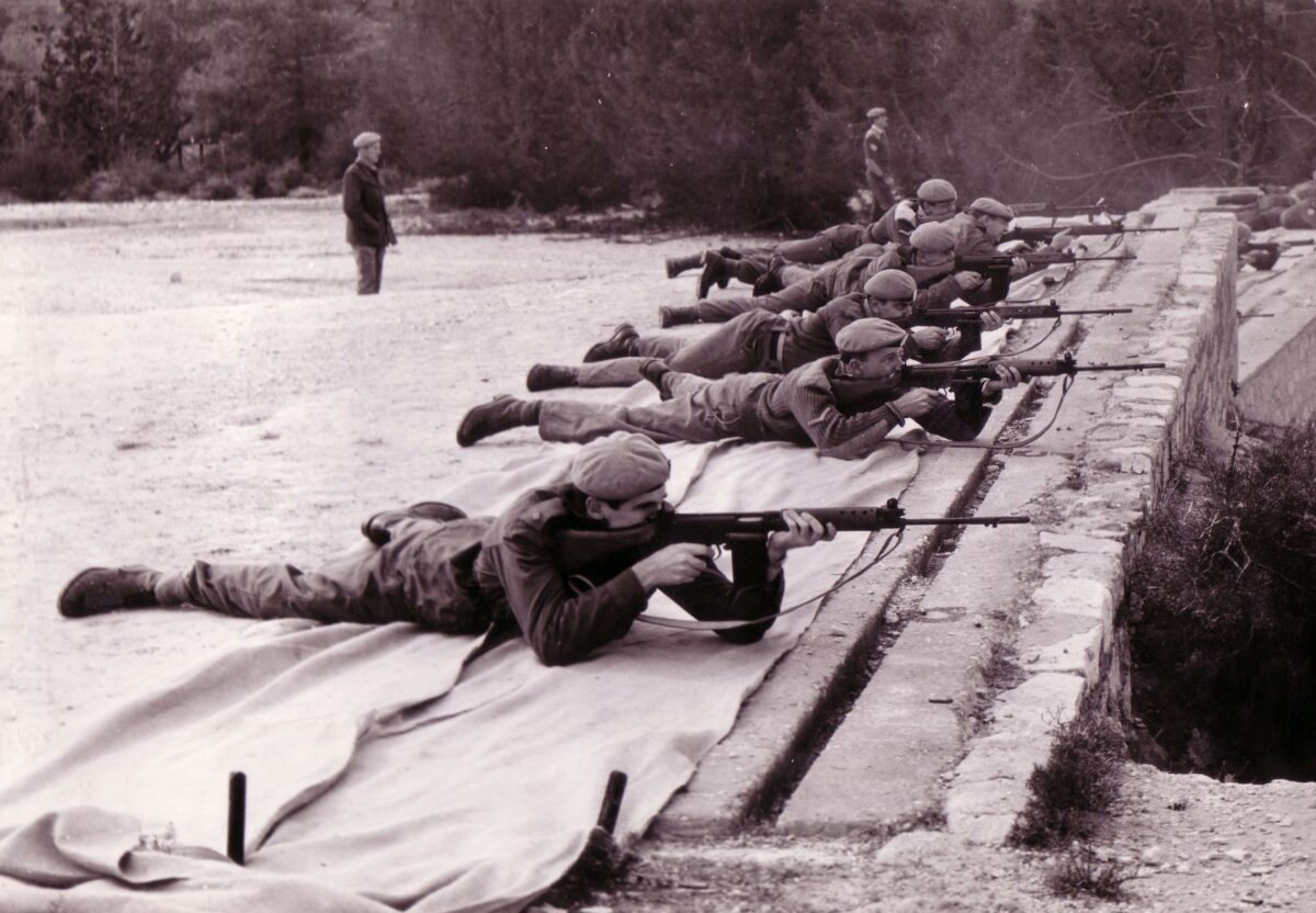 3rd Battalion, Royal Anglian Regiment in Cyprus in 1976.