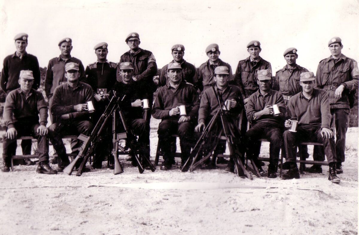 3rd Battalion, Royal Anglian Regiment in Cyprus in 1976.