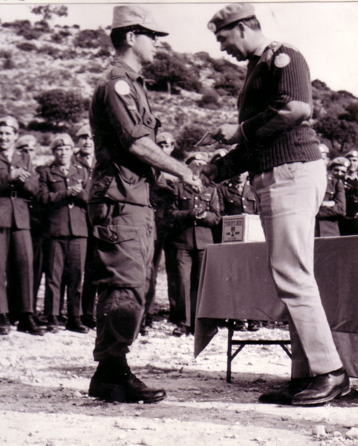 3rd Battalion, Royal Anglian Regiment in Cyprus in 1976.