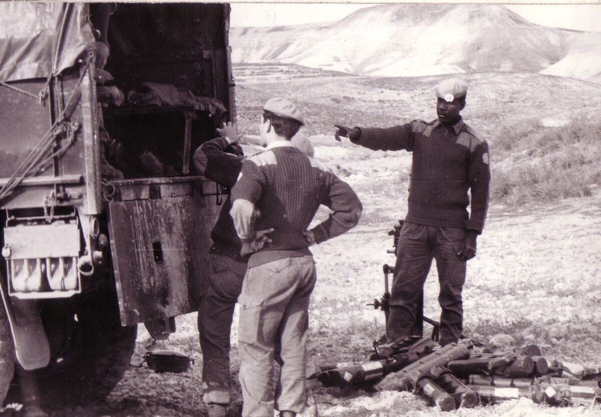 3rd Battalion, Royal Anglian Regiment in Cyprus in 1976.
