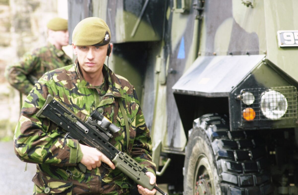 2nd Battalion Royal Anglian Regiment Training for Northern Ireland deployment