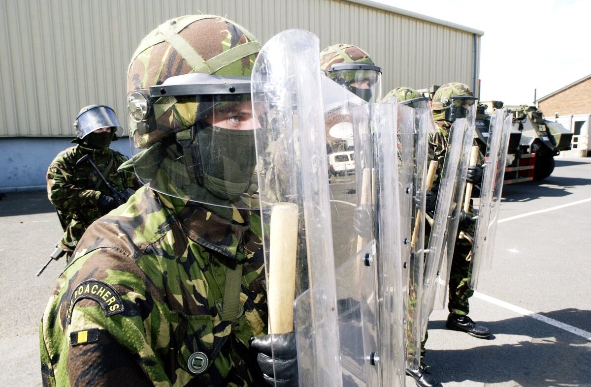2nd Battalion Royal Anglian Regiment Training for Northern Ireland deployment 2nd Battalion Royal Anglian Regiment Training for Northern Ireland deployment