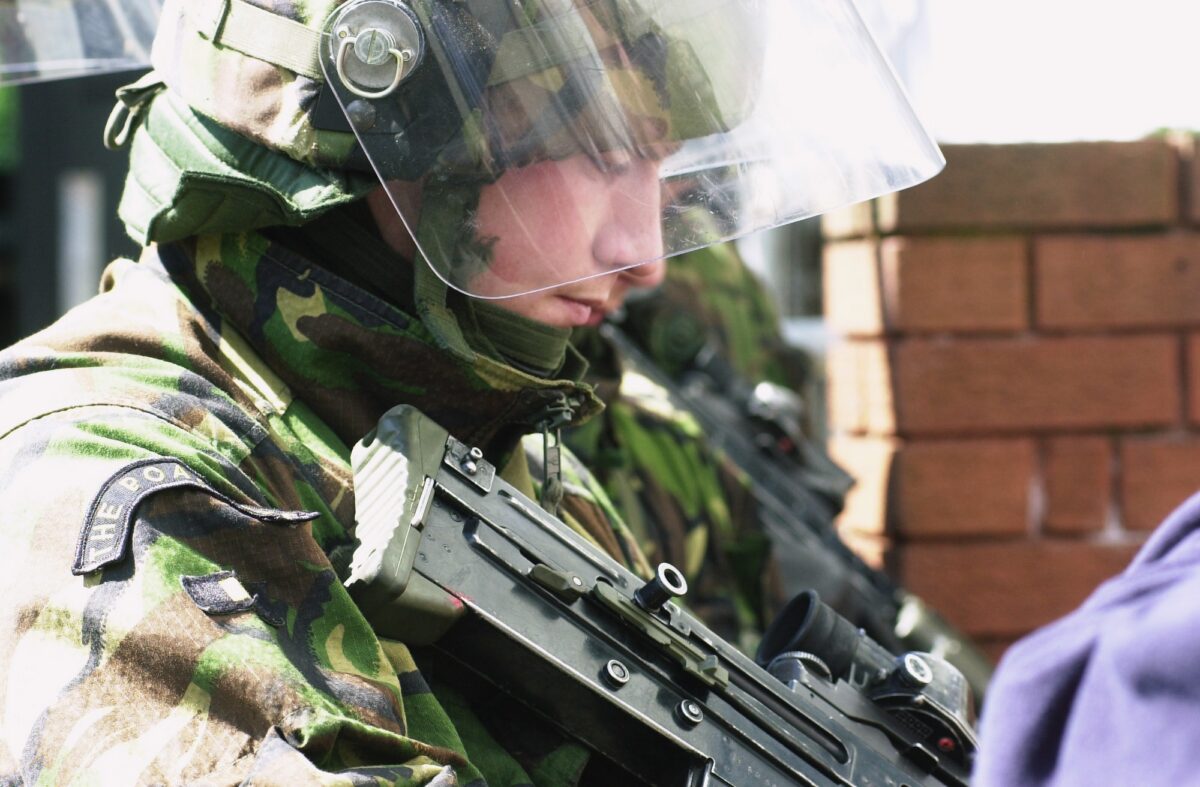 2nd Battalion Royal Anglian Regiment Training for Northern Ireland deployment