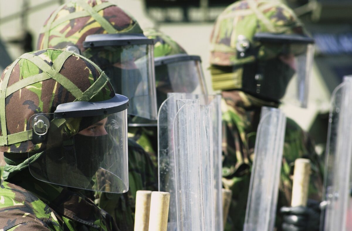 2nd Battalion Royal Anglian Regiment Training for Northern Ireland deployment