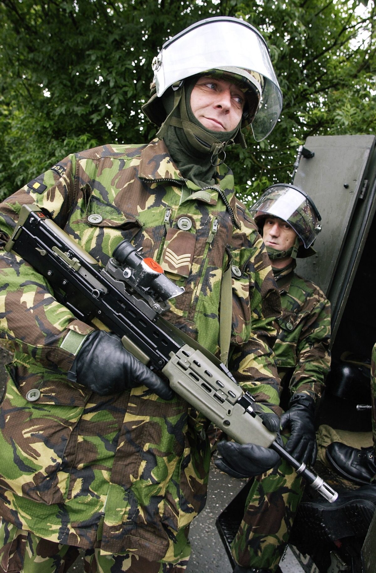 2nd Battalion Royal Anglian Regiment Training for Northern Ireland deployment