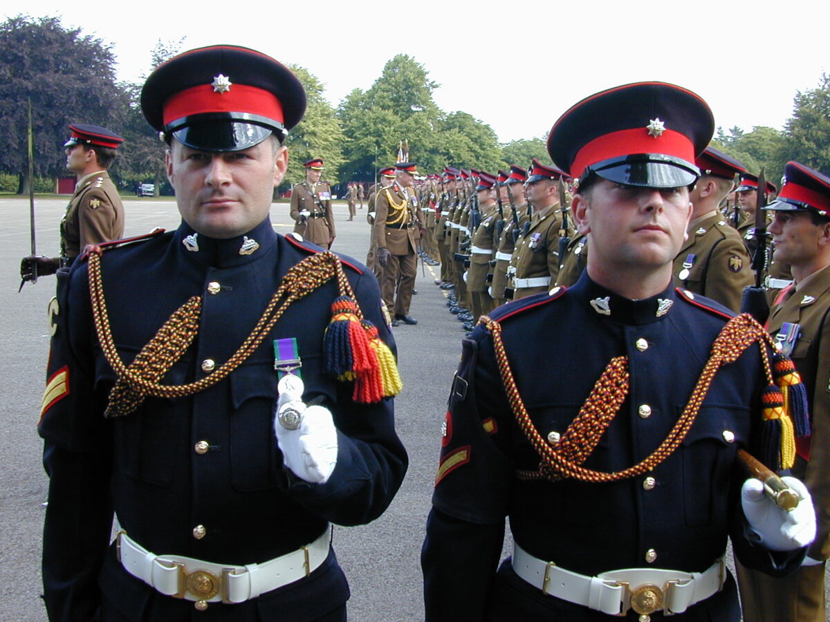 2nd Battalion Royal Anglian Regiment year not known. 