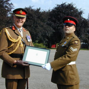 2nd Battalion Royal Anglian Regiment year not known. 