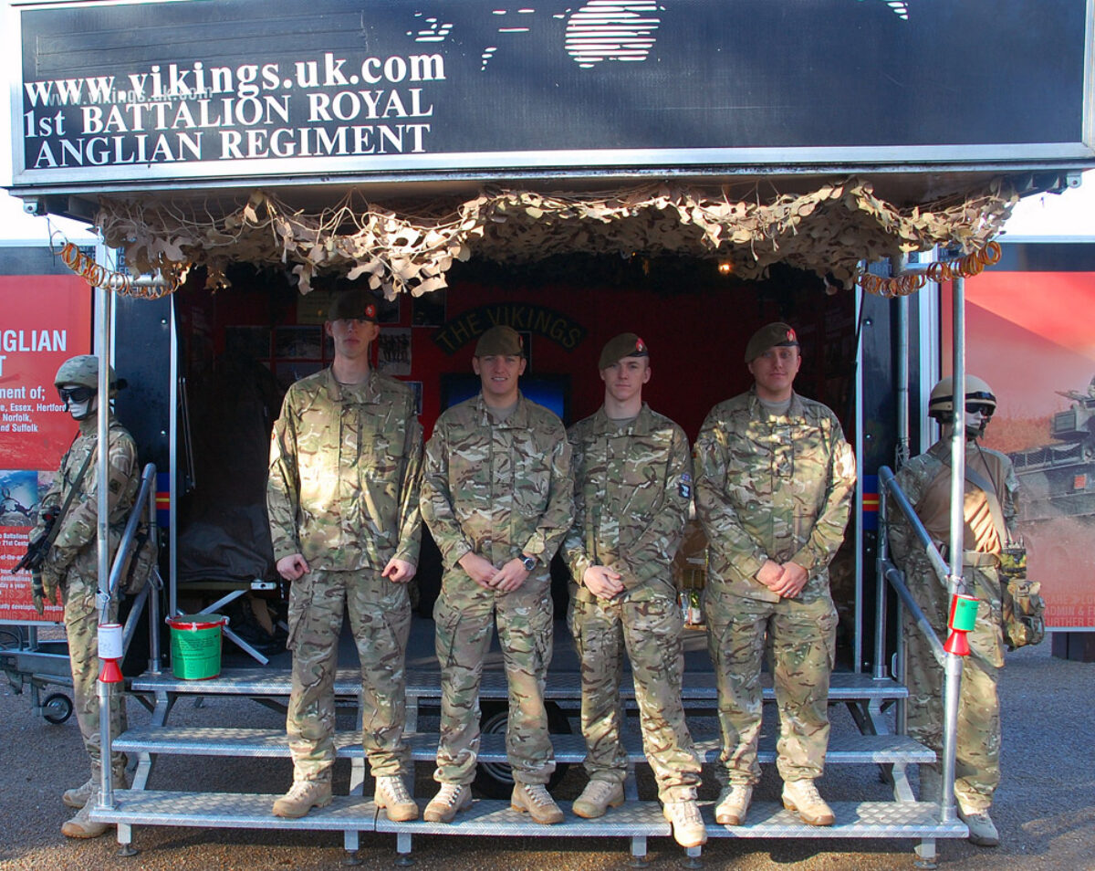 Royal Anglian Regiment Freedom of Diss November 2012