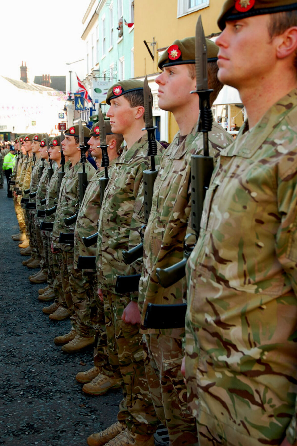 Royal Anglian Regiment Freedom of Diss November 2012
