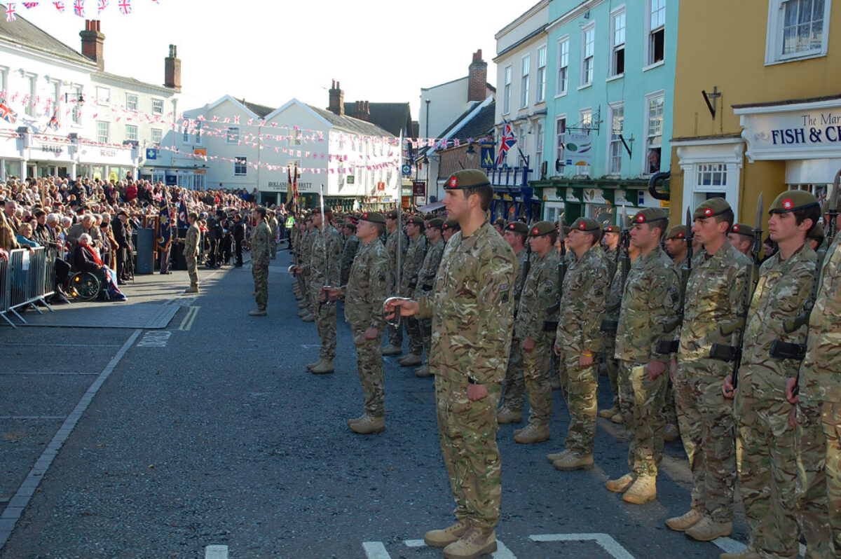 Royal Anglian Regiment Freedom of Diss November 2012 Royal Anglian Regiment Freedom of Diss November 2012
