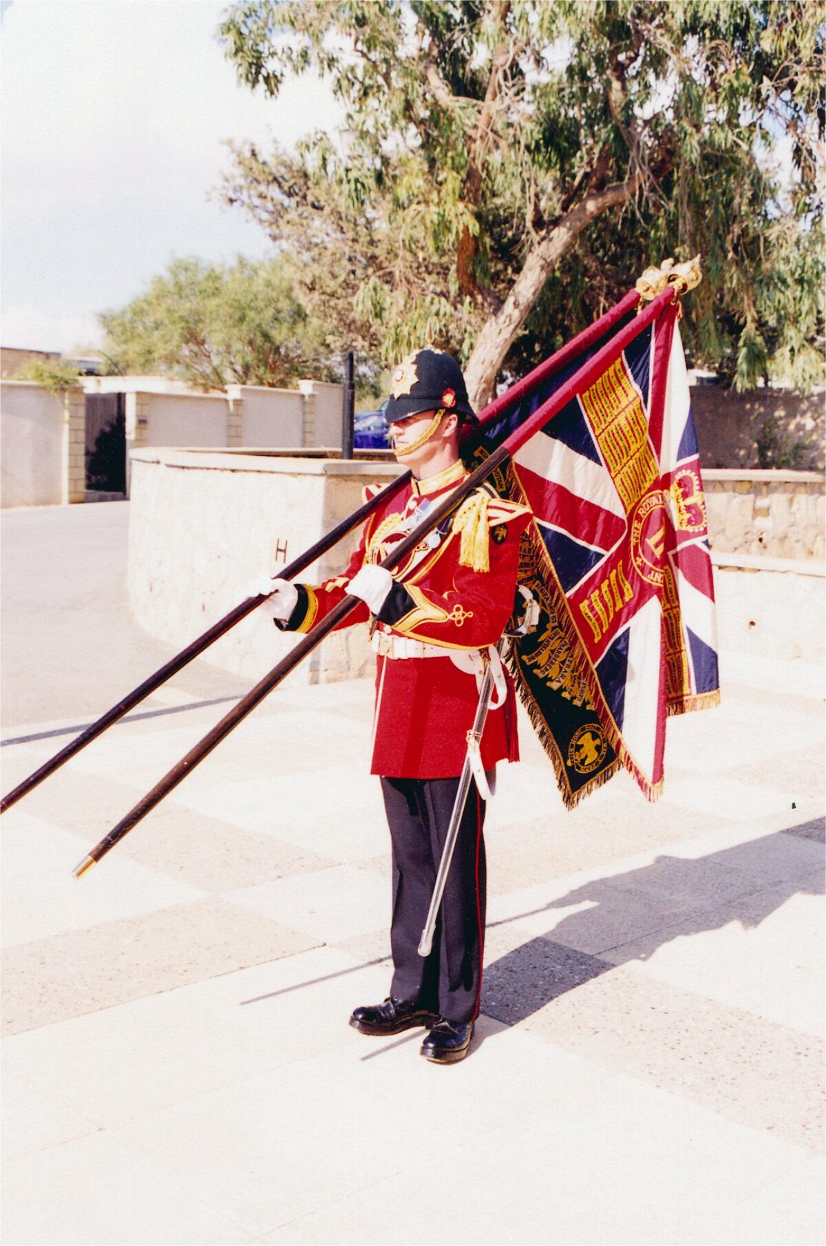 Royal Anglian Regiment Colour Party