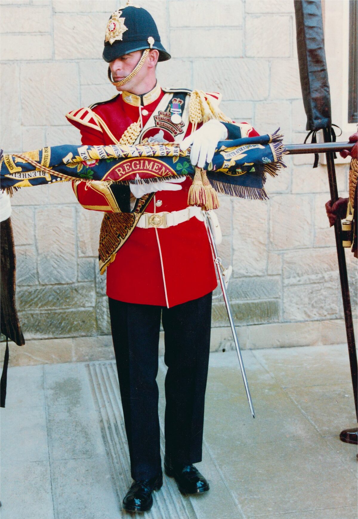 Royal Anglian Regiment Colour Party