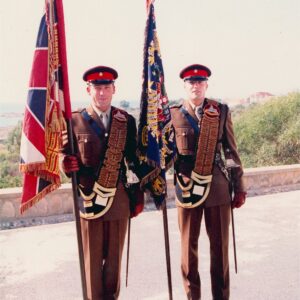 Royal Anglian Regiment Colour Party