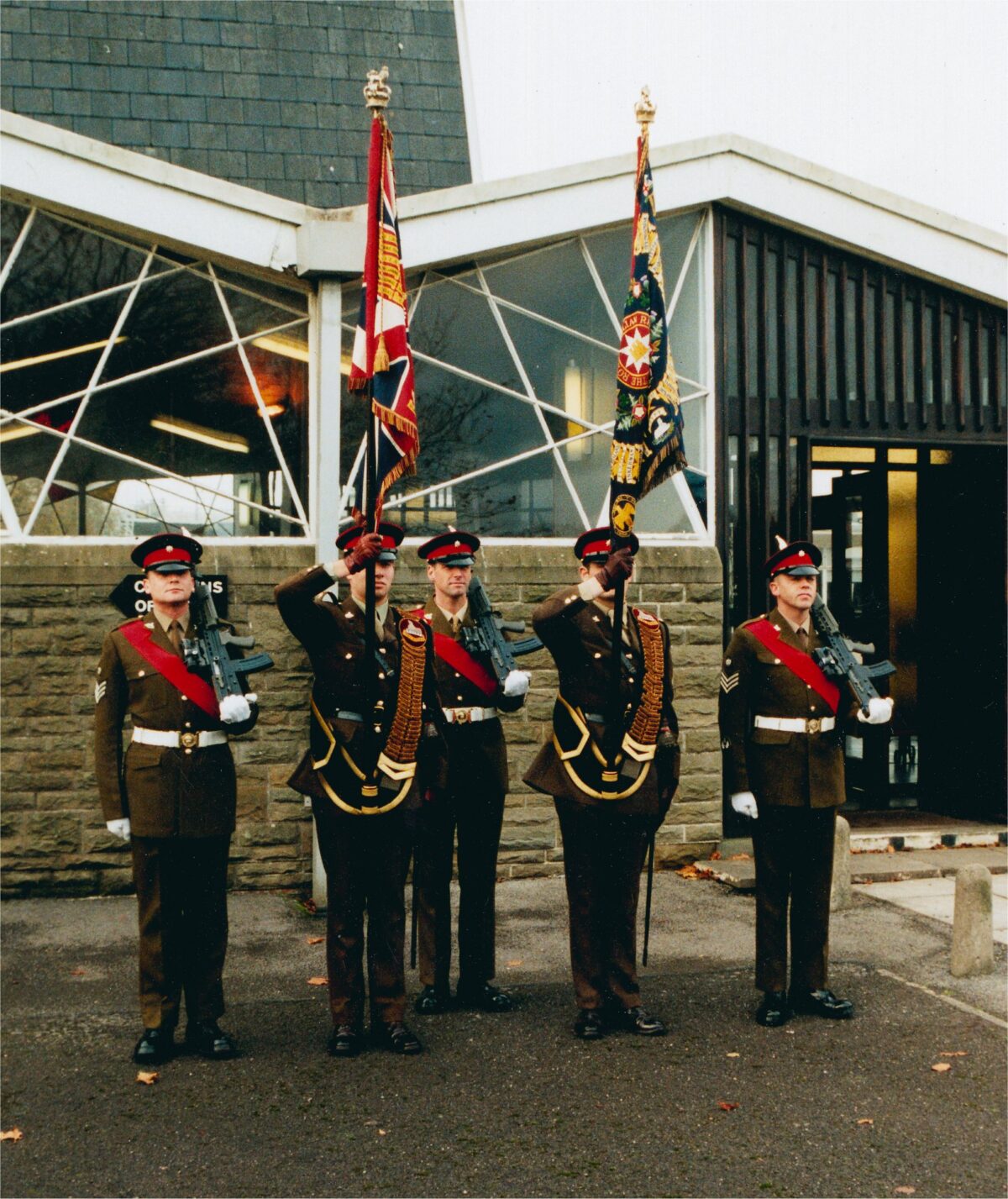 Royal Anglian Regiment Colour Party Royal Anglian Regiment Colour Party