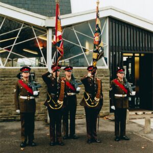Royal Anglian Regiment Colour Party Royal Anglian Regiment Colour Party