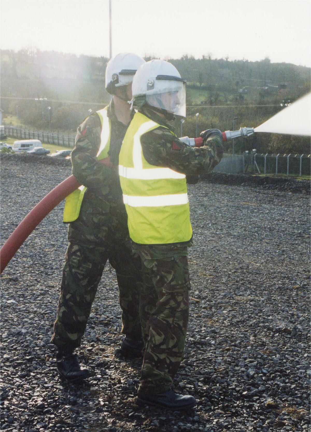 2nd Battalion Royal Anglian Regiment Op FRESCO - Fire strikes 2001