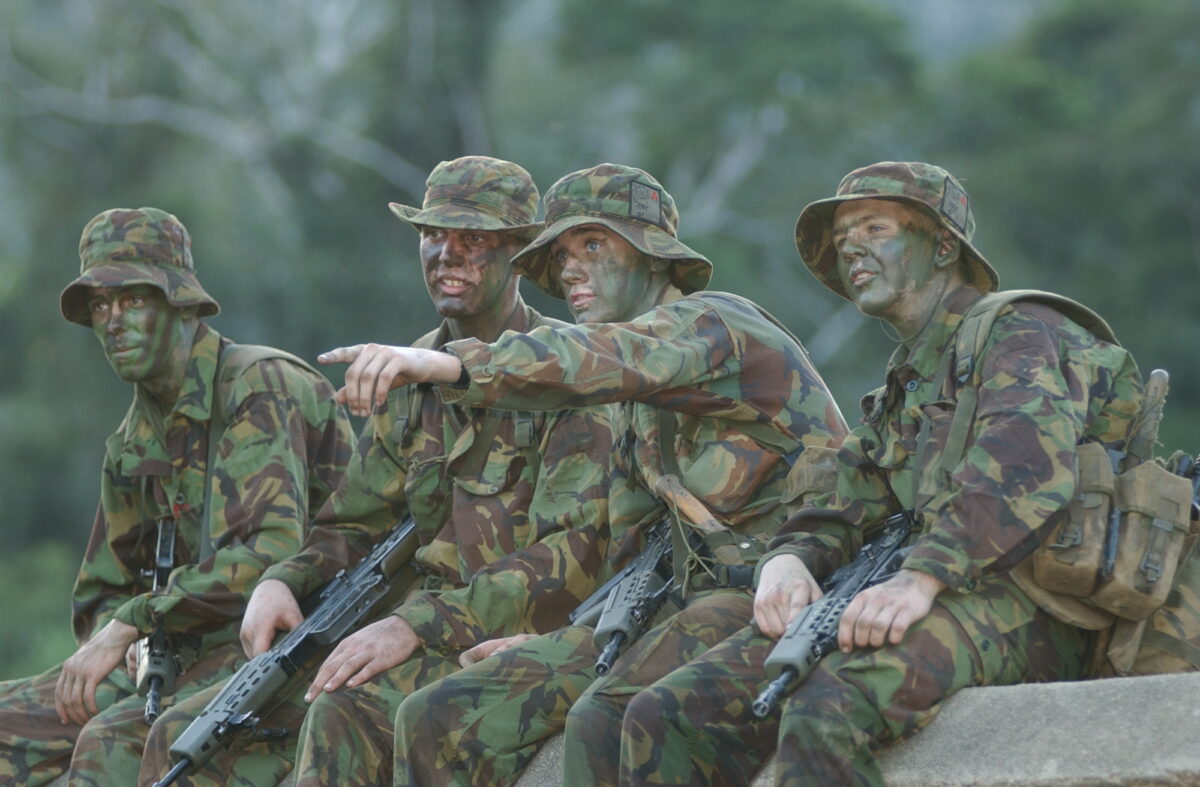 2nd Battalion, Royal Anglian Regiment in Belize 2001-2002
