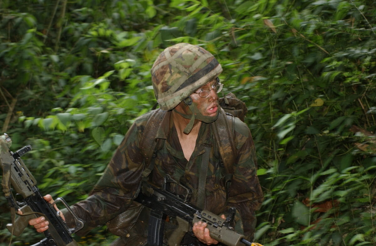 2nd Battalion, Royal Anglian Regiment in Belize 2001-2002