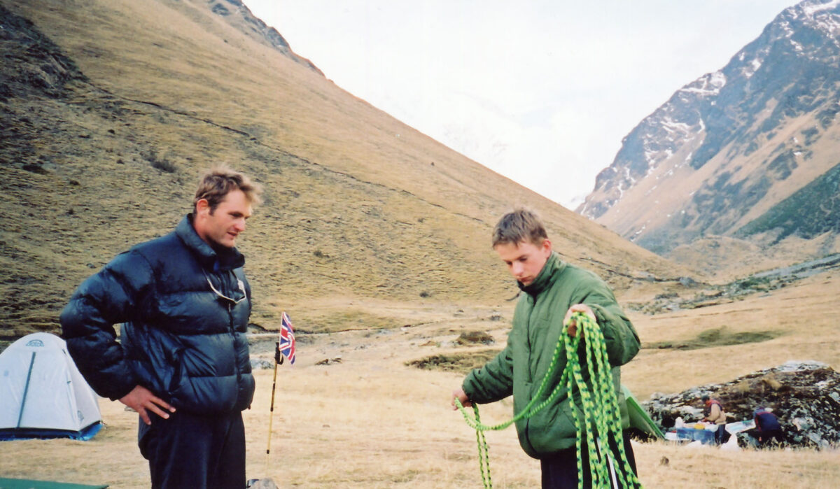 2nd Battalion Royal Anglian Regiment on Exercise Ades Dragon in Argentina in 2001.