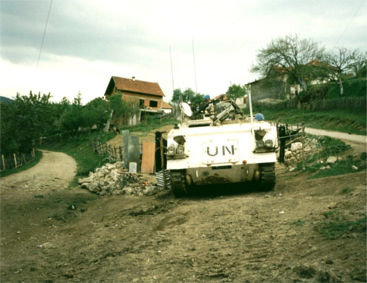 2nd Battalion Royal Anglian Regment UN BOsnia 1994