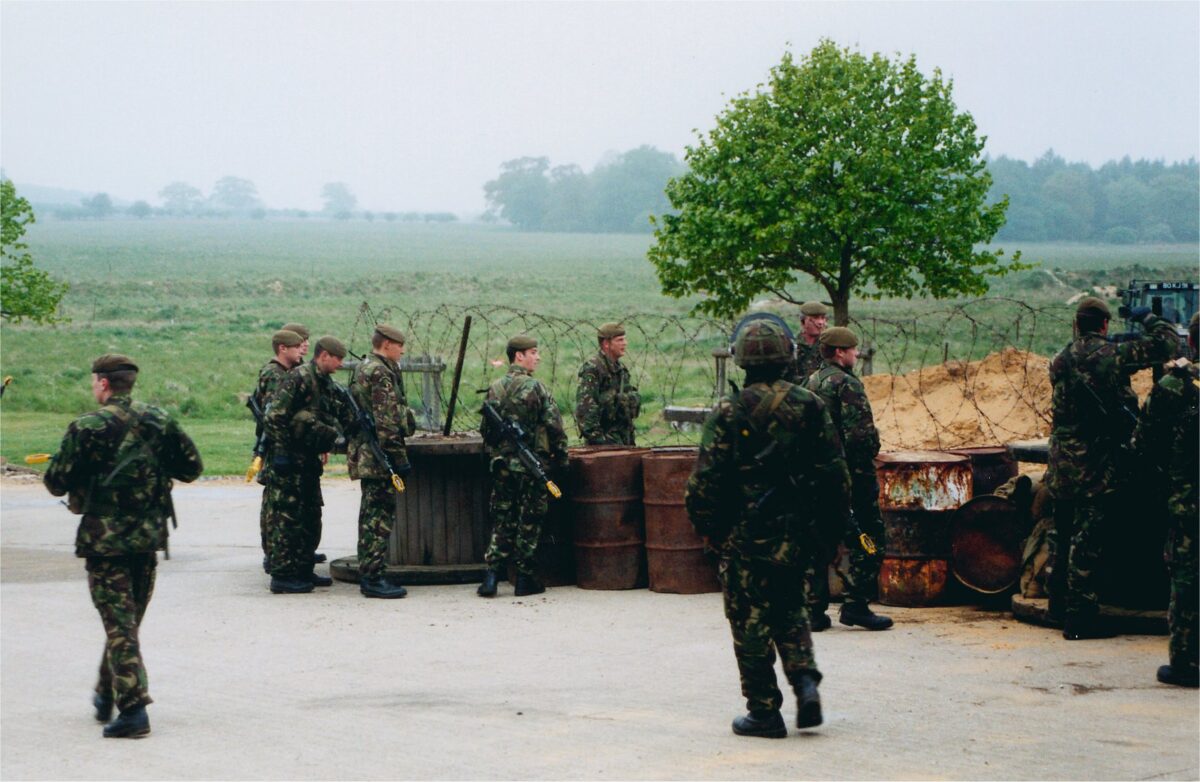 2nd Battalion Royal Anglian Regiment Training for Northern Ireland deployment