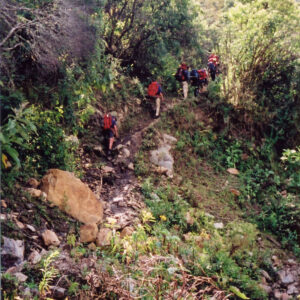 2nd Battalion Royal Anglian Regiment on Exercise Ades Dragon in Argentina in 2001.