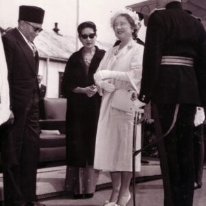 During her visit to Hertford on June 18, 1969, Queen Elizabeth The Queen Mother inspected the 5th (Volunteer) Battalion, The Royal Anglian Regiment. This battalion was heavily associated with the local Bedfordshire and Hertfordshire Regiment territorial forces, for which she served as Colonel-in-Chief During her visit to Hertford on June 18, 1969, Queen Elizabeth The Queen Mother inspected the 5th (Volunteer) Battalion, The Royal Anglian Regiment. This battalion was heavily associated with the local Bedfordshire and Hertfordshire Regiment territorial forces, for which she served as Colonel-in-Chief