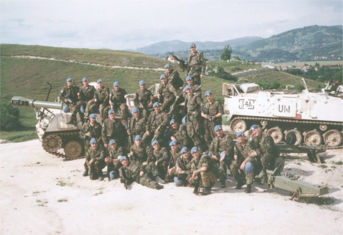 2nd Battalion Royal Anglian Regment UN BOsnia 1994