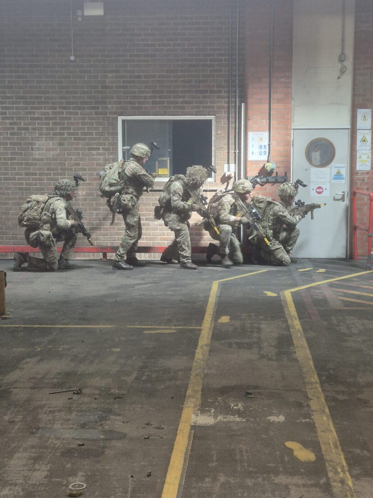 3rd Battalion Royal Anglian Regiment Urban Warfare Training in Norwich