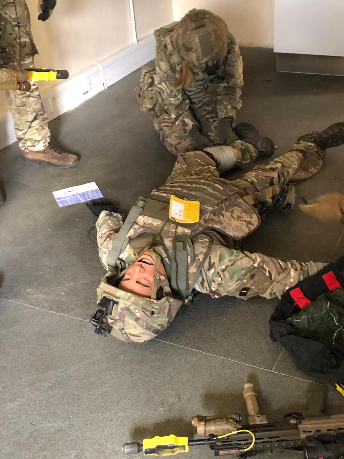 3rd Battalion Royal Anglian Regiment Urban Warfare Training in Norwich