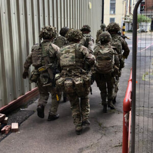 3rd Battalion Royal Anglian Regiment Urban Warfare Training in Norwich