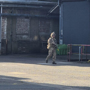 3rd Battalion Royal Anglian Regiment Urban Warfare Training in Norwich