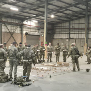 3rd Battalion Royal Anglian Regiment Urban Warfare Training in Norwich